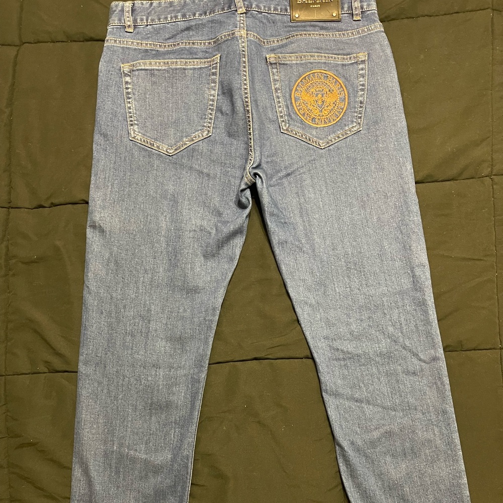 Slim Fit Jeans by Balmain